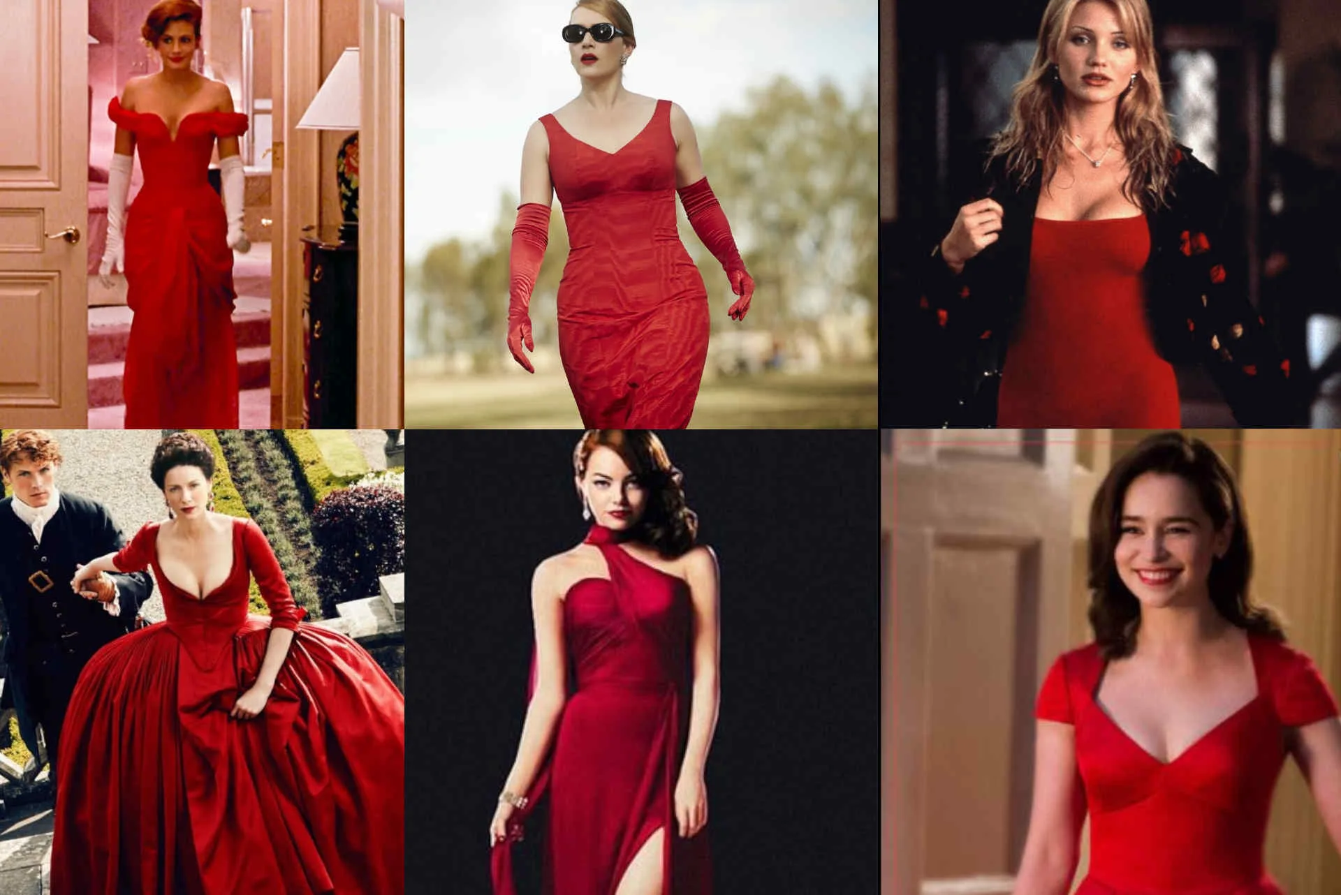 Cin Ma Et Glamour Les Plus Belles Robes Rouges De L Cran