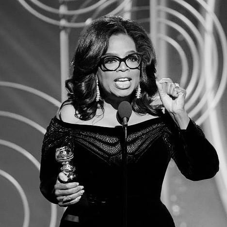 Oprah au golden globe