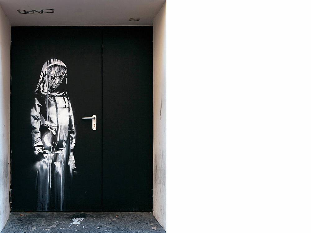 La jeune fille triste, Banksy