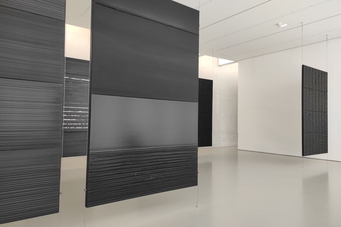 Pierre Soulages - polyptyques mégalithes