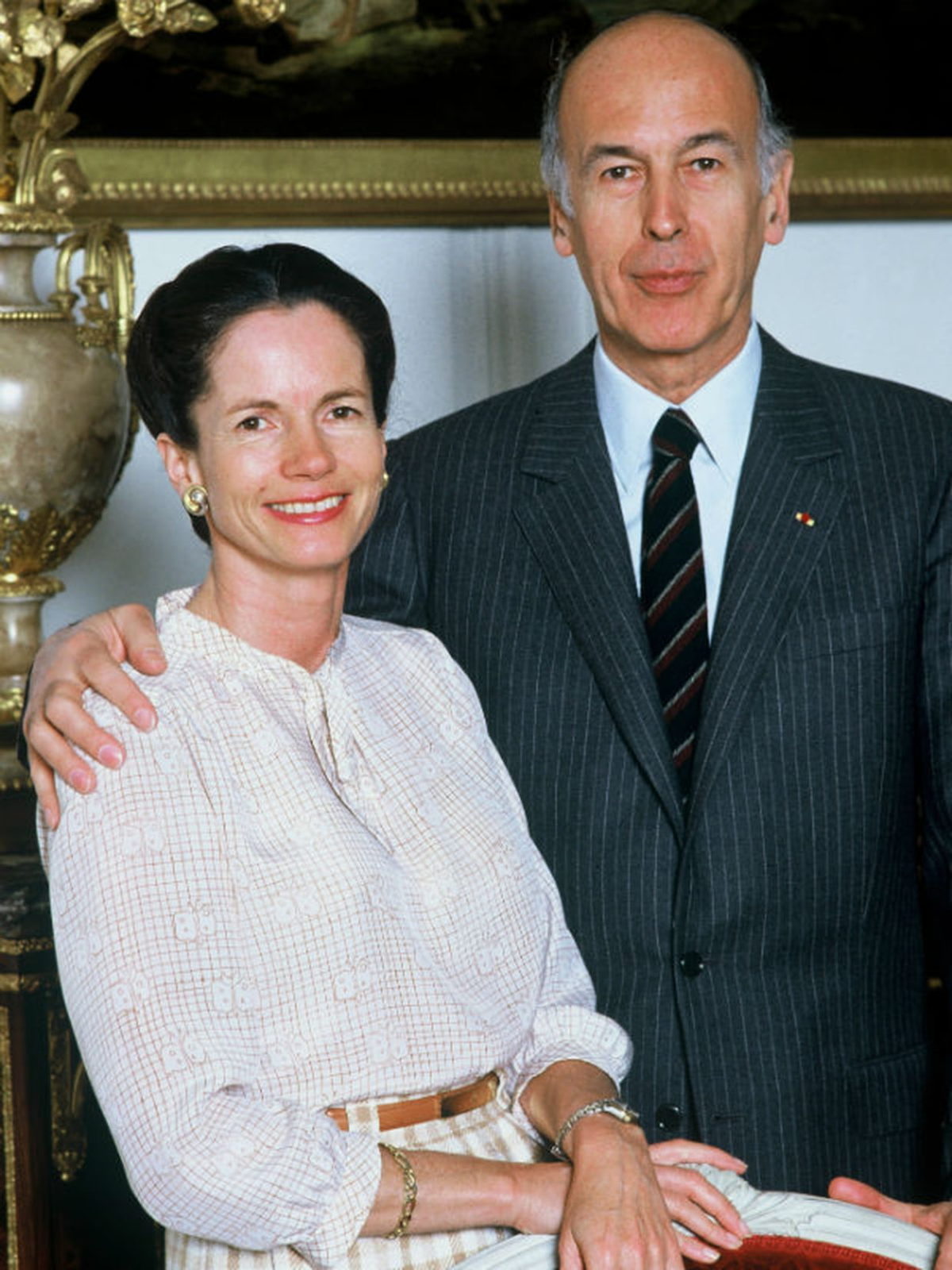 Anne-Aymone  et Valéry Giscard d'Estaing.
