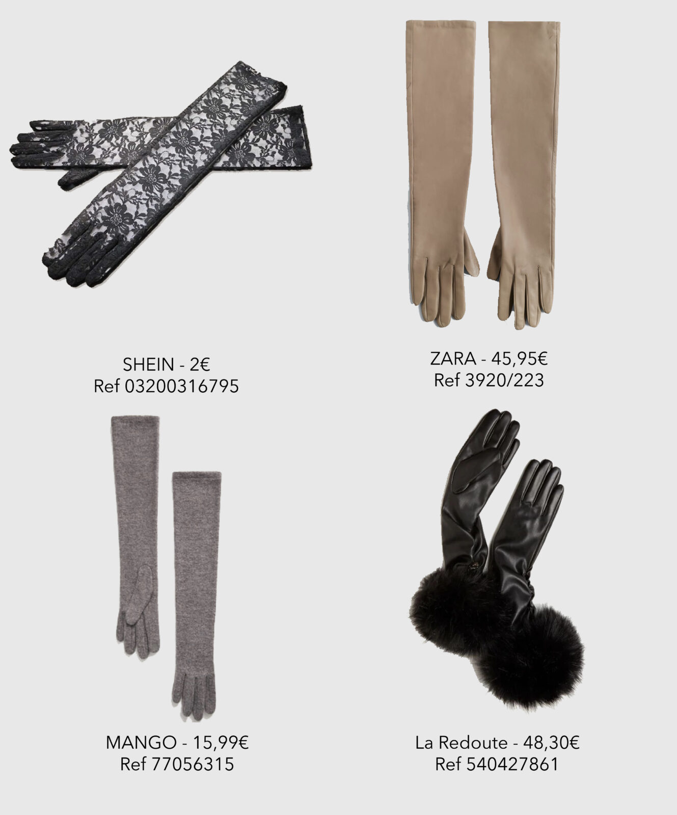 Les gants - Get the Look