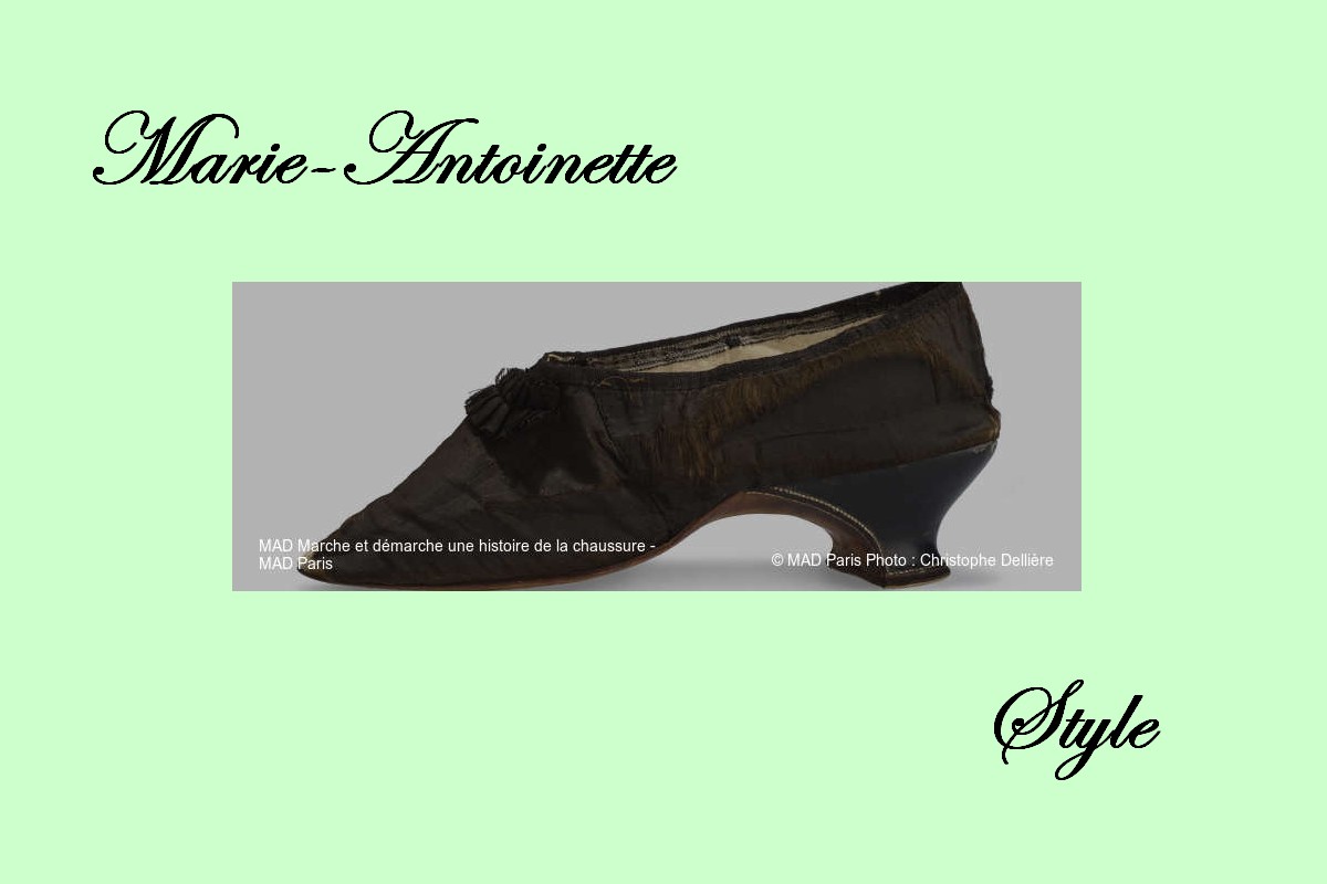 Chaussure de Marie-Antoinette 