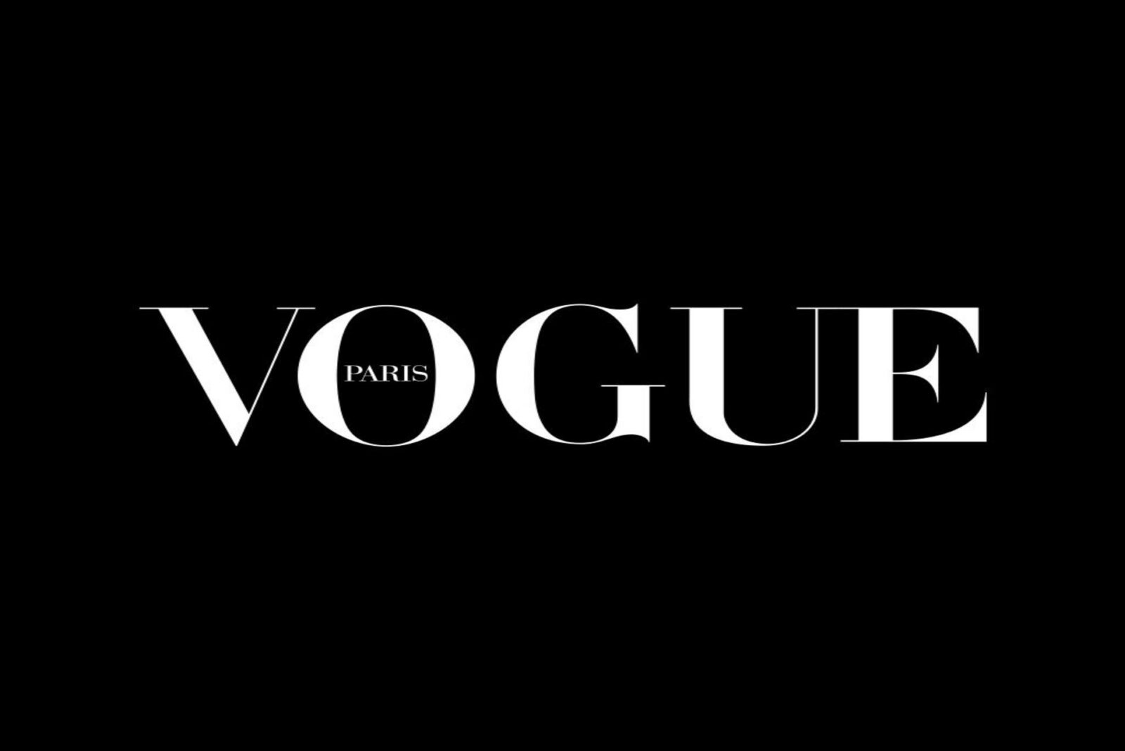 Logo magazine Vogue Paris