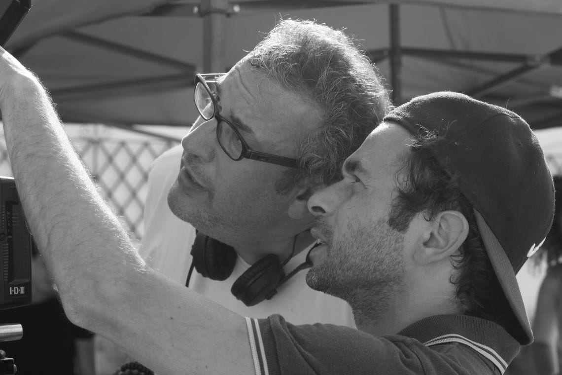 Mehdi Ben Attia (réalisateur) et Antoine Parouty (directeur de la photographie)