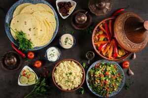 cuisine marocaine plats table alimentation
