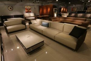 Canapé confortable luxe maison
