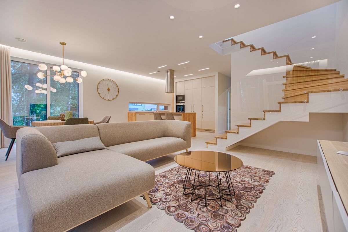 Canapé design intérieur maison luxe
