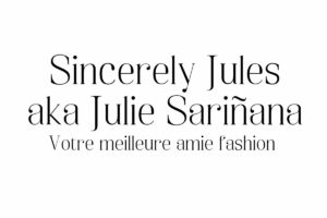 Sincerely Jules influenceuse mode beauté Instagram