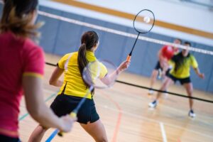 badminton sport femmes