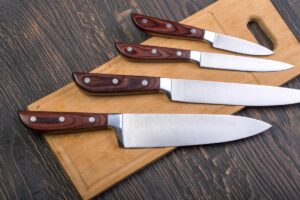 ustensiles cuisine rapide couteaux