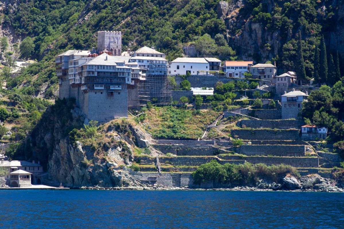 mont athos monastère Grêce