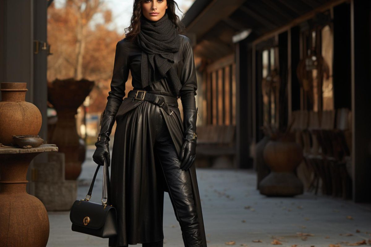 Style gothique noire mode 