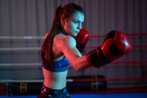 femmes sport de combat santé fitness