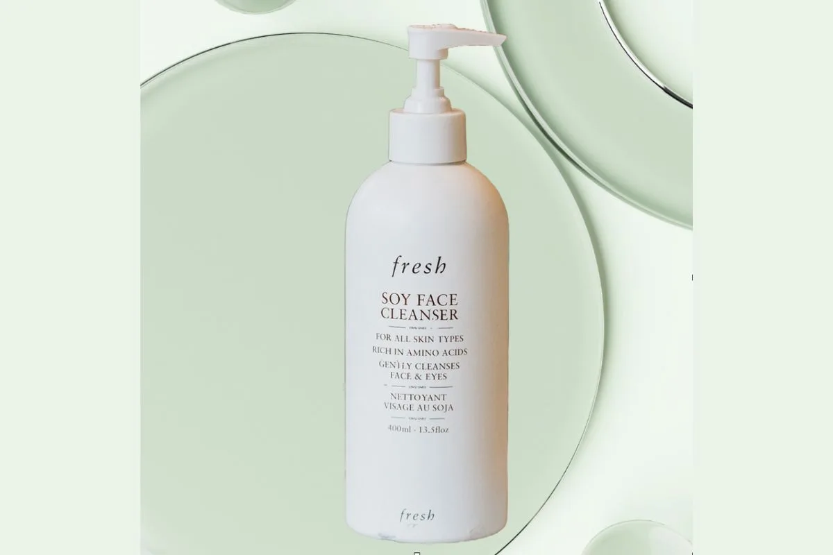 Fresh : purifie peau nettoyant visage soja
