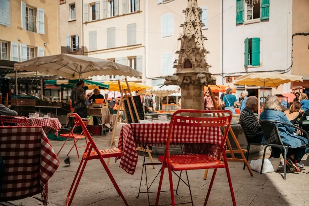 Marché des artisans Forcalquier