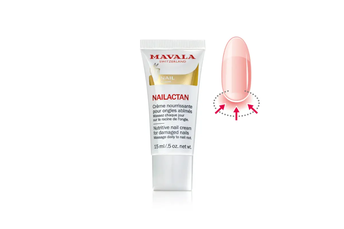 Des ongles en pleine forme, enfin ! 2 Tube de crème nourrissante pour ongles abîmés Nailactan Mavala 15ml.