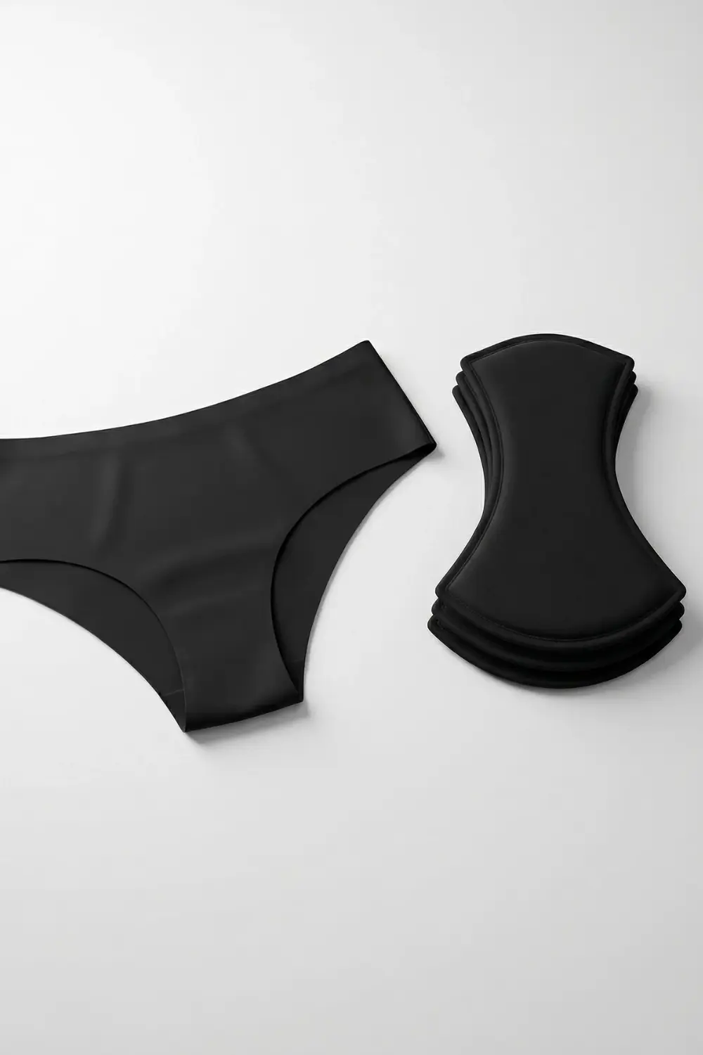 Culotte menstruelle Réjeanne Artémis avec protection amovible, système interchangeable pour flux abondant